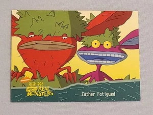 AAAHH!!! REAL MONSTERS 🏆1995 Fleer Ultra #46 Trading Card🏆Padre affaticato - Foto 1 di 2