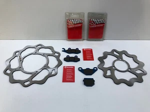 Galfer Bremsscheiben + Bremsbeläge vorne + hinten Aprilia RX 125 Bj.2018-2022 - Picture 1 of 2