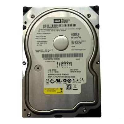Western Digital 80GB WD800JD 7200RPM 8MB SATA 3.5" PC HDD Hard Disk Drive - Image 1 of 4