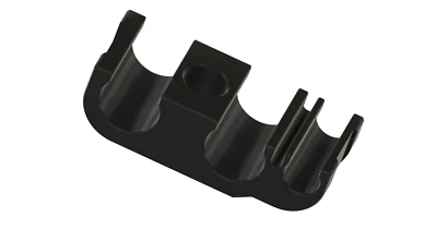 5X BMW E12 E24 E28 E30 E32 E38 Clamp Brake Line Holder Mounting Fuel Lines Black - Image 1 of 3