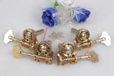 1set 3/4 4/4 Upright Bass Peg String Tuners  Tuning Peg Brass Easy Adjust - Image 1 of 4