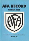 Afa Record Winter 1995 Amateur Football Alliance Official Publication