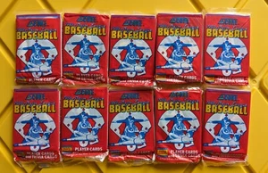 1988 Score Baseball - 10 Unopened Factory Sealed Wax Packs - Picture 1 of 2