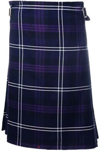 Tartán informal ligero para fiesta falda escocesa herencia de Escocia talla 30 32 - Imagen 1 de 2