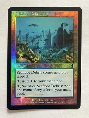 WOTC MtG Odyssey Seafloor Debris (C) (Foil) NM Magic the Gathering - Image 1 of 2