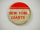 New York Giants Football Red White Pin Back Buttons No Pin 1950S
