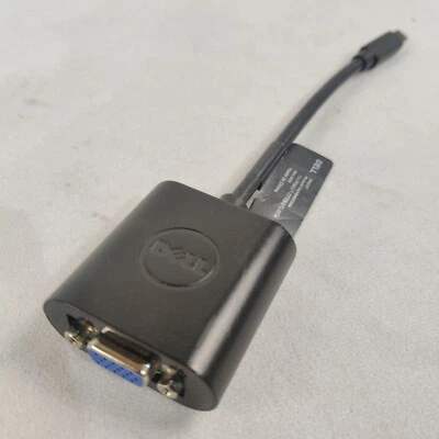 Dell Mini DisplayPort to VGA Display Adapter PNKVT DAYBNBC084 - Image 1 of 3
