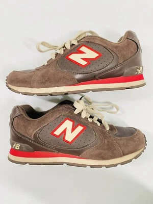 NEW BALANCE 525 CUERO KL525BNY Marrón Rojo Niños TALLA 4 - ¡ENVÍO RÁPIDO! Foto 1 de 4