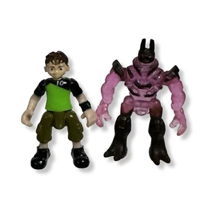 Ben 10 Micro Omnitrix Playset Figures - Ben & High Override 2017 Playmates EUC - Picture 1 of 5