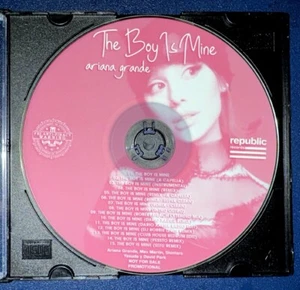 Ariana Grande The Boy Is Mine Remixes 15 Tracks Single Promo CD Limited - Picture 1 of 1