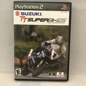 Suzuki TT Superbikes Moto Racing Video Game Sony PlayStation 2 Ps2 Motorcycle - Picture 1 of 4