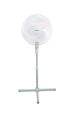 Impress Handi-Fan 16" Oscillating Stand Fan in White New In Box Free Shipping    - Image 1 of 3