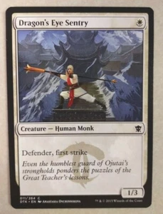 Magic The Gathering Magic The Gathering Dragons Eye Sentry Dragons of Tarkir 011/264 ¡CASI COMO NUEVO! - Imagen 1 de 2