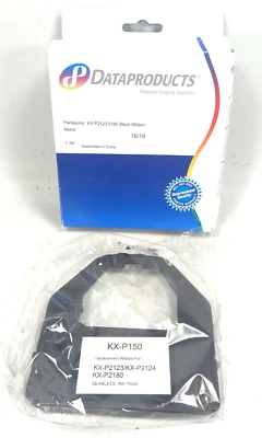 Dataproducts R6430  Panasonic KX-P2123/2180 Ribbon with Re-Inker Black - Image 1 of 4