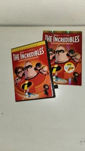 Disney The Incredibles DVD Pixar 2 Disc Collectors Edition Fullscreen - Picture 1 of 3