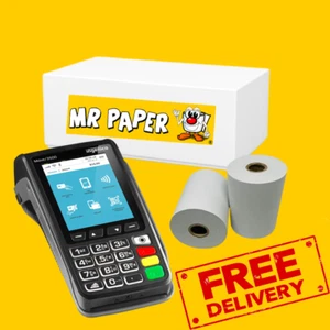 Lloyds Cardnet Move 3500 Kreditkartenautomat / PDQ Rollen (Box mit 20 Rollen) - Bild 1 von 3