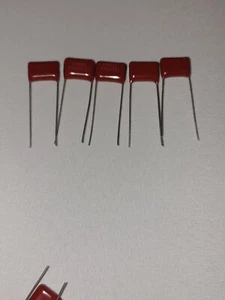 5x Kondensator Typ 103J 100V 0,01uF 10 nF 5 Stück Kondensator Metallic Film cbb22 - Bild 1 von 2