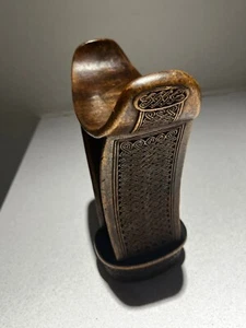 Ethiopian Wooden Headrest Top Quality & Rare - Picture 1 of 6