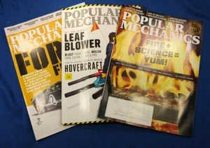3 Magazines Lot of Popular Mechanics Magazine 2019 Grill Hovercraft Ford Ferrari - Imagen 1 de 5
