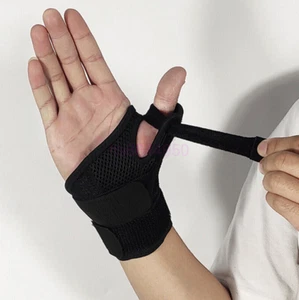Right Left Wrist Hand Support Brace Splint Carpal Tunnel Sprain Arthritis Pain - Picture 1 of 11