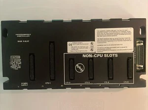 GE FANUC 5 SLOT BASE, IC693CHS397J, POWER SUPPLY (preowned) - Picture 1 of 4