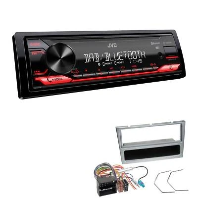 JVC Digital Auto Radio Bluetooth DAB+ USB für Opel Tigra Twin Top matt chrom  - Bild 1 von 4