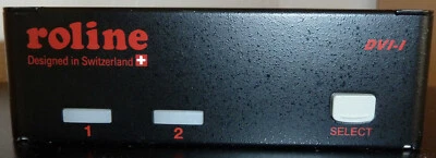 DVI Roline Switch 2 fach 24 polig, 2 PC auf 1 Monitor - Bild 1 von 3