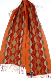 Cashmink V. Fraas-Womens Argyle Scarf Wrap, 65 x 12", 100% Acrylic - Picture 1 of 7
