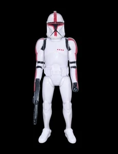 SELTENE Star Wars The Clone Wars Captain Deviss 12"" Actionfigur von 2012 Hasbro - Bild 1 von 8
