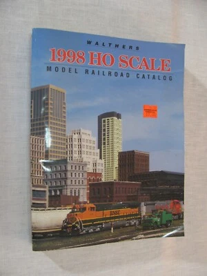 Catálogo de modelismo ferroviario Walthers 1998 escala HO de colección 913-638 (PB, EE. UU.) rr Foto 1 de 4
