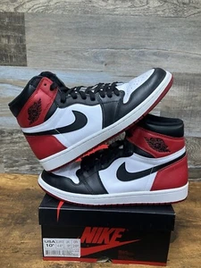 Size 10.5 - Jordan 1 Retro High OG Black Toe 2016 - Picture 1 of 5