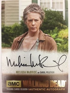 Walking Dead Season 4 PART 1 Melissa McBride - Carol Peletier GOLD AUTO MMB1 - Picture 1 of 1