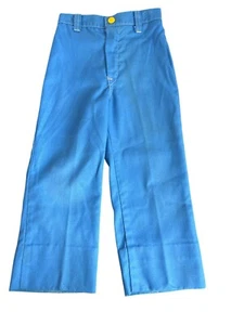 Vintage 70's Just Girls Blue Pants Size 5 - Picture 1 of 11