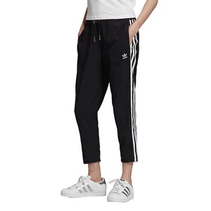 adidas Originals Small Fit 7/8 Light Weight Wind Track Pants - Black - Picture 1 of 5