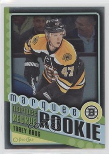 2012-13 O-Pee-Chee Black Rainbow Foil /100 Torey Krug #555 Rookie RC