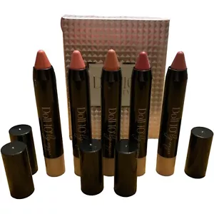 Bambola 10 Lip Crayon Rossetto Collezione, Pout it Out 5 Pezzi Collezione Nuovo con scatola - Foto 1 di 4