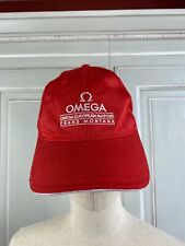 vintage omega red cap