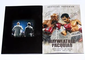 MAYWEATHER PACQUIAO Fight May 2, 2015 MGM Grand Arena OFFICIAL PROGRAM 8" x 12" - Picture 1 of 1