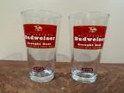 Budweiser Beer Glass 16 fl oz Retro Pint 1947 Collectable Series ( Brand New )