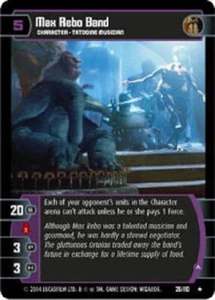 STAR WARS FREE RETURN OF THE JEDI BOOSTER + MAX REBO BAND (A) FOIL NM scratches - Picture 1 of 2