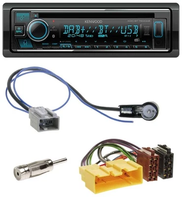 Kenwood MP3 Bluetooth DAB USB CD Autoradio für Mazda 2 (DY, 2003-2007) - Bild 1 von 4