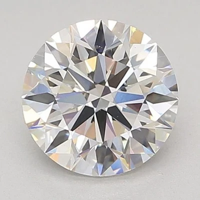 2 CT Round H VVS2 Lab Grown Diamond Engagement Ring - IGI Certified - Image 1 of 4