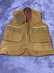 Vintage Men’s SafTbak Hunting Vest Game Bag Upland Gamebird Duck Hunting Medium - Picture 1 of 7