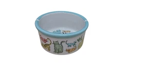 Signature Housewares ROOM Creative "Cat Town" Whimsical Ceramic Cat Bowl Dish 5” - Picture 1 of 9