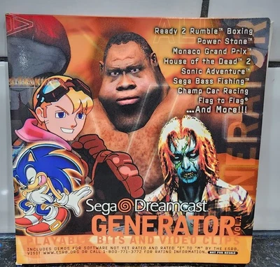1999 Sega Dreamcast Generator Demo Disc Vol. 1 -Sealed - Image 1 of 2