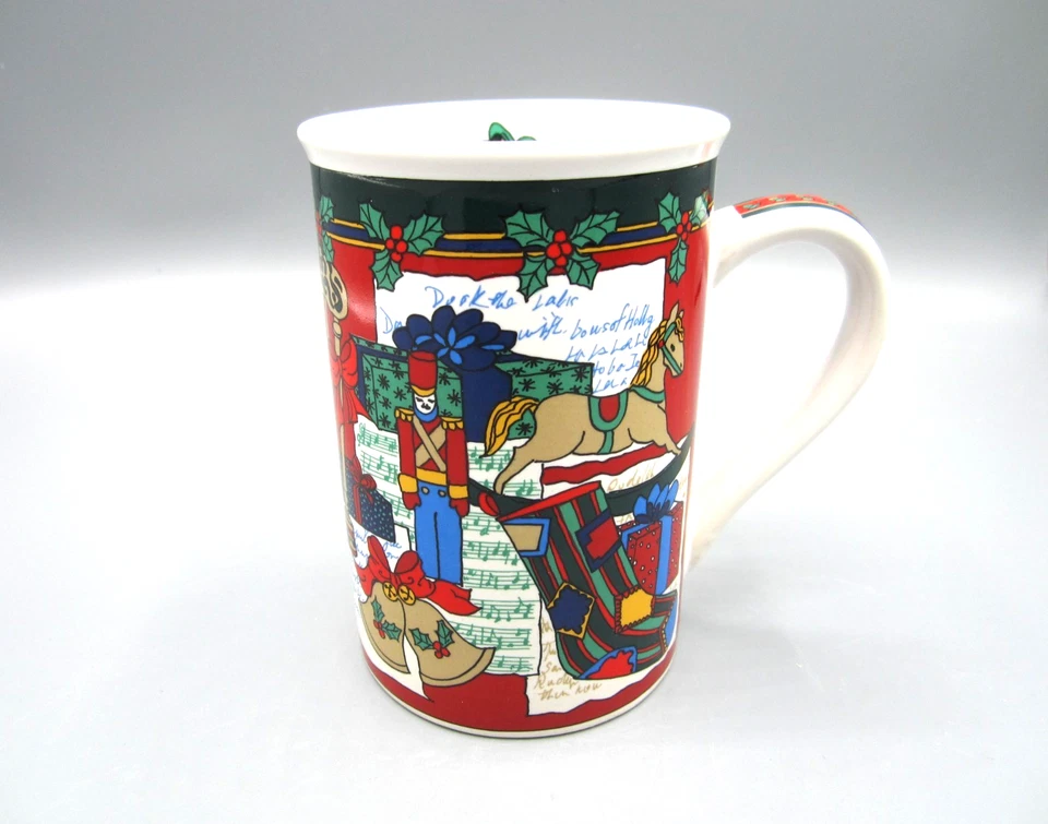 Pacotes de música Fine Works Toys para caneca de chá café de Natal 12 oz (C28) - Imagem 1 de 4