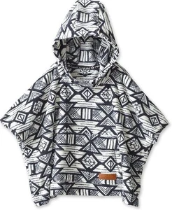 Kavu DAMEN MEDIUM Little Seeker Pullover Fleece Poncho mit seitlichen Druckknöpfen & Tasche - Bild 1 von 9