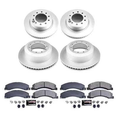 For Ram 4500 11-12 PowerStop Z23 Evolution Geomet Plain Front & Rear Brake Kit Foto 1 de 4