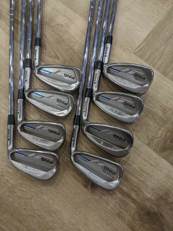 Ping E1 Iron 3-W Black Dot True Temper XP 95 S300 8 Club Set - Image 1 of 4