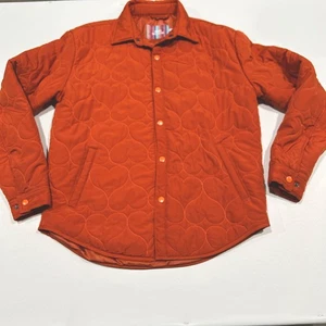 Urban Outfitters Quilted Shirt /Jacket in Clay Orange Small P - Picture 1 of 17